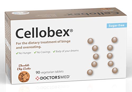 Cellobex® Supresor de Apetito | Pastillas para Adelgazar | Natural y Veganas | Seguras para Hombres y Mujeres | 90 Píldoras para Suprimir el Apetito