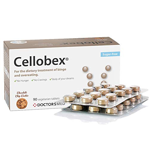Cellobex® Supresor de Apetito | Pastillas para Adelgazar | Natural y Veganas | Seguras para Hombres y Mujeres | 90 Píldoras para Suprimir el Apetito
