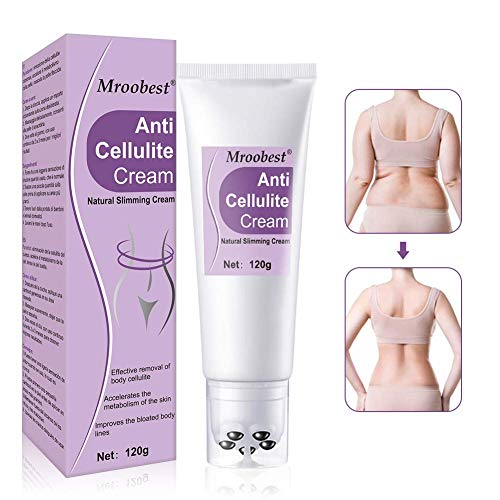Cellulite Cream, Crema Anticelulítica, Crema Anticelulítica, Crema para celulitis con rodillo de masaje, Eliminación eficaz de la celulitis corporal, Mejora las líneas hinchadas