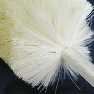 Cepillo flexible de acero inoxidable, pelo de cabra, limpieza radiador