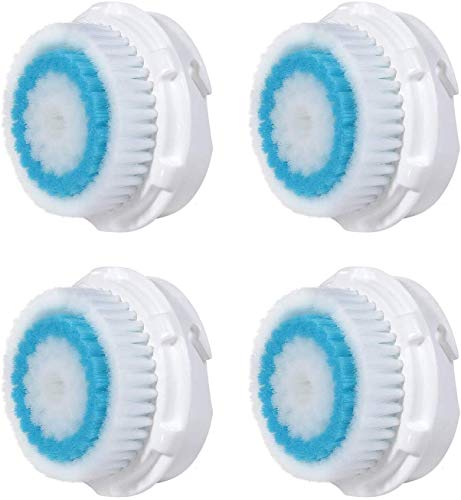 Cepillo limpiador Cabezales de cepillo de limpieza facial para poros profundos de repuesto para Mia 1, Mia2, Mia3 (Aria), perfil inteligente, Alpha Fit, Pro, Plus y sistemas de limpieza de radiación