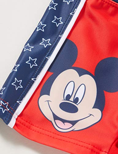 CERDÁ LIFE'S LITTLE MOMENTS Boxers Bañador Natacion Niño de Mickey Mouse-Licencia Oficial Disney, Rojo, 3 Años para Niños