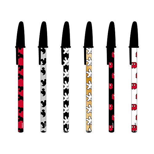 CERDÁ LIFE'S LITTLE MOMENTS Mickey, Set de Bolígrafos de Colores de minnie Mouse - Licencia Oficial de Disney Studios Unisex-Adult, Multicolor, Infantil