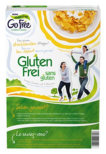 Cereales Nestlé Corn Flakes - Copos de maíz tostados - 4 paquetes de cereales de 375g