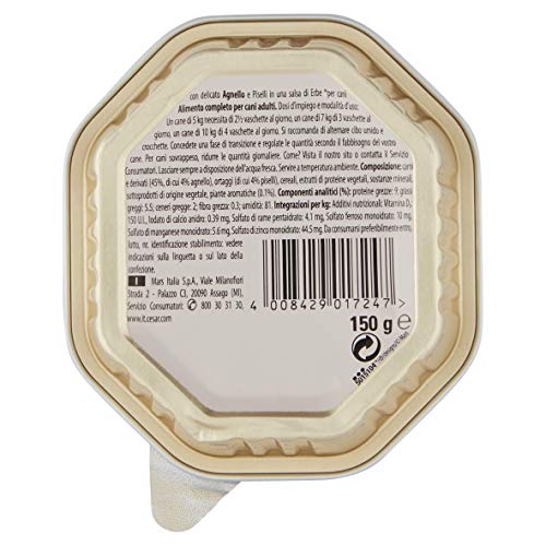 Cesar Recetas de Campo, Comida para Perro 150 g – 14 Bandejas