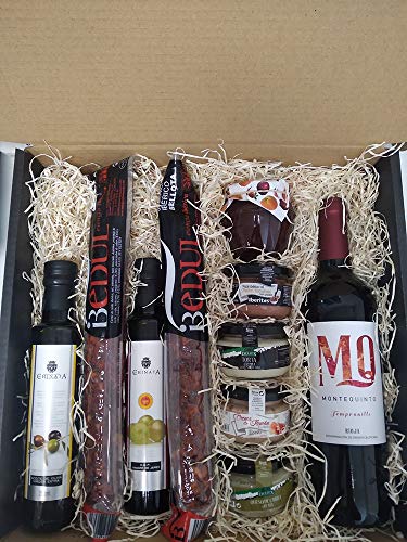 Cesta gourmet regalo especial y original para salir de lo común, regalo cumpleaños o cualquier evento.