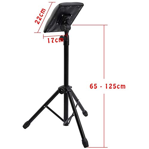 Cestbon Tatuaje de la Pierna del Brazo Resto Resistente Tatuaje Apoyabrazos reposabrazos Ajustable portátil Tatuaje Apoyabrazos,Negro