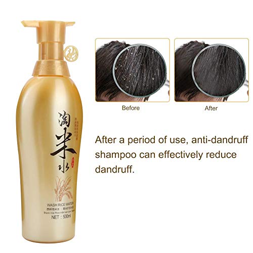 Champú Para El Cuidado Del Cabello, Champú Para El Cabello, Champú Anticaspa Con Aceite De Control De Agua De Arroz Original Que Nutre El Cabello Se Puede Usar En El Salón O En Casa Champú