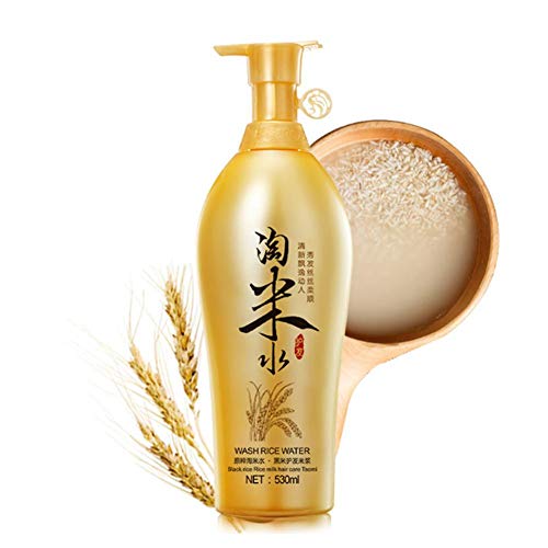 Champú Para El Cuidado Del Cabello, Champú Para El Cabello, Champú Anticaspa Con Aceite De Control De Agua De Arroz Original Que Nutre El Cabello Se Puede Usar En El Salón O En Casa Champú