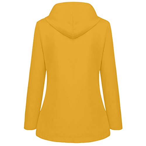 Chaqueta con Capucha Deportiva para Mujer Abrigo Impermeable con Capucha para Mujer Talla Grande Resistente al Viento Abrigo Mujer Invierno Protector Solar Impermeable Al Aire Libre