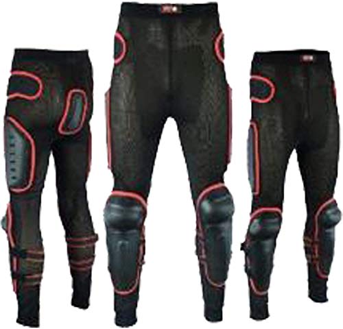 Chaqueta de protección completa para motocicleta, para hombre, para motocross, chaqueta protectora y pantalones de motocross, cintura de 30 a 33 pulgadas, pecho de 76 a 36 pulgadas, S/M