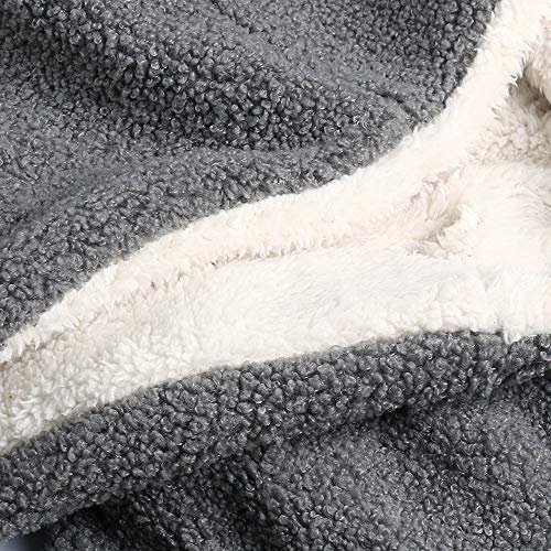 Chaquetas Anchas con Capucha para Mujer Invierno,PAOLIAN Ropa de Punto Cárdigans Largas Señora Elegantes Abrigo Lana sintética Rebajas otoño Chaquetón Acolchado Parka Trench Dama