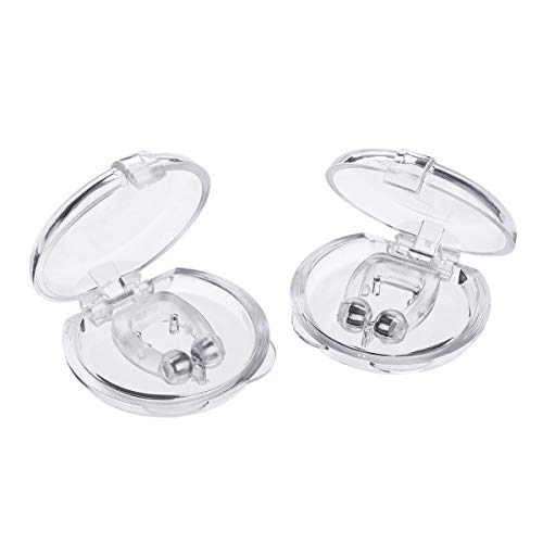 Charminer Dilatador Nasal Anti Ronquidos roncar Imán Alivia Sueño Respiración Fuerte Nariz Clip para Ayudar a Dormir Mejor Stopper Anti ronquido, Mejora el sueño