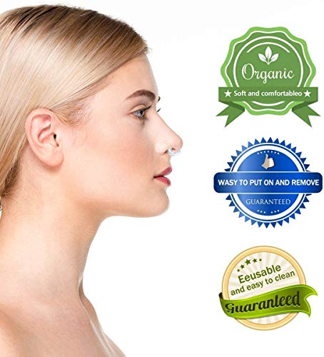 Charminer Dispositivos Anti Ronquidos, Dilatador Nasal imanes Soluciones Anti Dejar De Roncar para Alivia la Nariz tapada Durante el sueño, para Hombres y Mujeres, 4 PCS