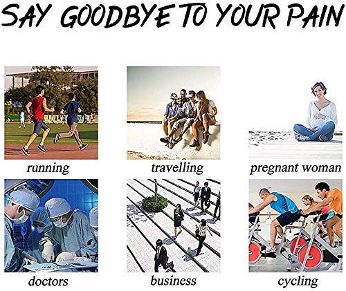 Cheeroyal 2 pares de calcetines de compresión 20-30 mmHg para hombres y mujeres, recuperación enfermera, correr, maternidad, embarazo, vuelo, viajes y deportes médicos, YS001-6+31., S-M