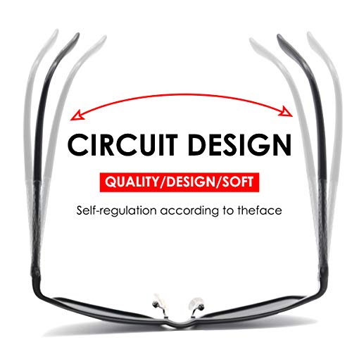 CHEREEKI Gafas de Sol Hombre Polarizadas, Sunglasses Gafas de Sol Polarizadas, UV400 Protection Gafas de sol Deportivo Bastidor de Acetato Ideal para Conducir Pesca, Ciclismo y Correr