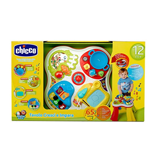 Chicco- Mesa de Juegos, 34.5 x 34.5 x 37.5 cm (7653000040)