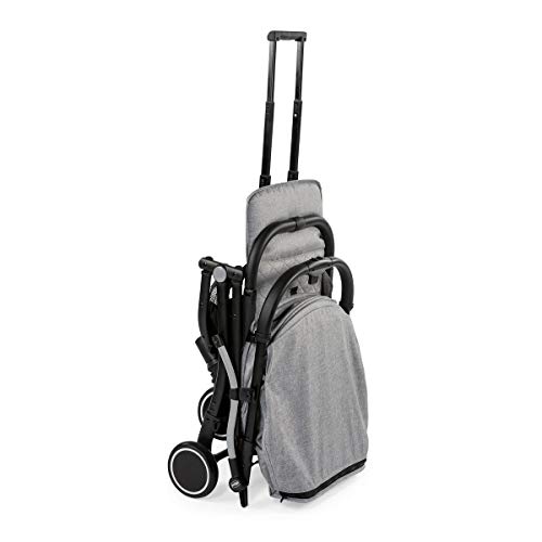 Chicco TrolleyMe - Silla de paseo compacta tipo trolley, con asa para transporte, color gris (light Grey)