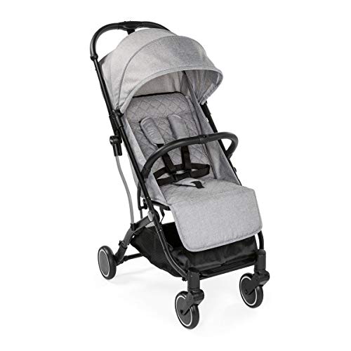 Chicco TrolleyMe - Silla de paseo compacta tipo trolley, con asa para transporte, color gris (light Grey)