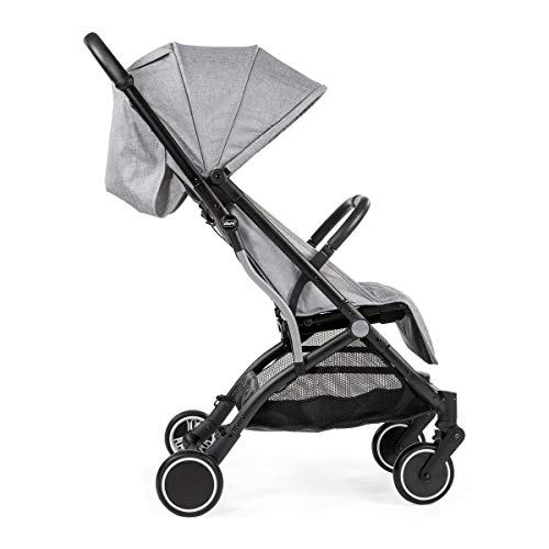 Chicco TrolleyMe - Silla de paseo compacta tipo trolley, con asa para transporte, color gris (light Grey)