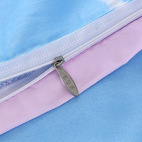 Chickwin Juego de Ropa de Cama 3 Piezas para Cama 90cm Poliéster Funda de edredón 150 * 200cm Funda de Almohada 50 * 75cm Estilo Flamenco Animal, Adecuado para familias y niños (Cama 90cm, 2 Ciervos)