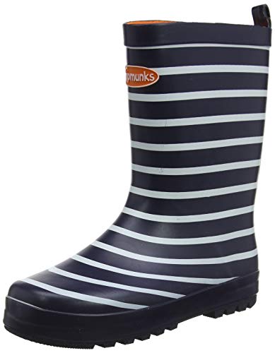 Chipmunks Jack, Botas de Agua para Niños, Azul Marino Blanco, 30 EU