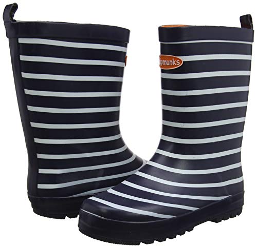 Chipmunks Jack, Botas de Agua para Niños, Azul Marino Blanco, 30 EU