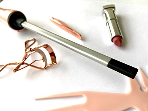 CHOPSTICK STYLER No1 Rizador de Pelo, barril de cerámica rectangular delgado de 10 mm para rizos en espiral con sacacorchos, rizador profesional (210 ° C) para cabello largo y corto