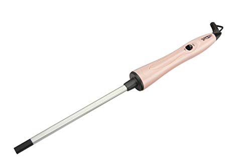 CHOPSTICK STYLER No1 Rizador de Pelo, barril de cerámica rectangular delgado de 10 mm para rizos en espiral con sacacorchos, rizador profesional (210 ° C) para cabello largo y corto