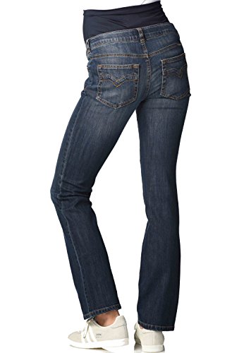 Christoff 373/91/8 - Pantalones vaqueros para premamá Azul - Denim 44