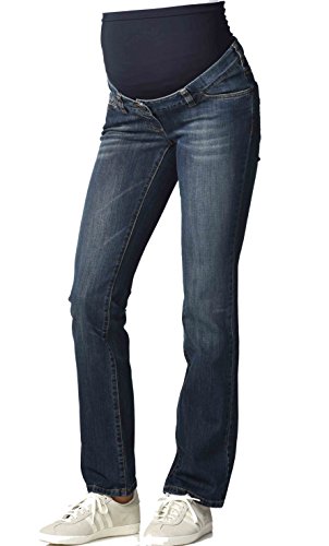 Christoff 373/91/8 - Pantalones vaqueros para premamá Azul - Denim 44
