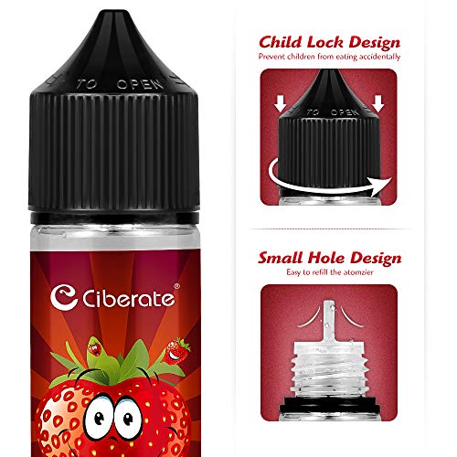 Ciberate 50mlx3 Vaper Liquido Premium Ecig Vape Juice E Liquido E Juice Sabores jugosos 70/30 Eliquid Sandía Fresa Arándano para E Cig Cigarrillo Electrónico Vape Pen Box Mod Starter Kit Sin Nicotina