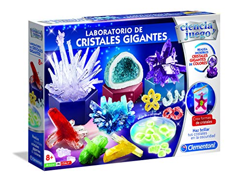 Ciencia y Juego - Laboratorio de Cristales Gigantes (Clementoni 55322) , color/modelo surtido