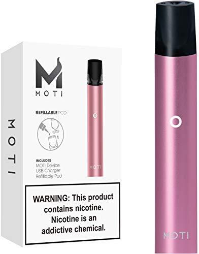 Cigarrillo Electronicos de Vapor, MOTI Cigarro Electronico Vaporizador Starter Kit, E cig Batería recargable incorporada de 500mah con 1.8ml Atomizador, Sin E Líquido Sin nicotina