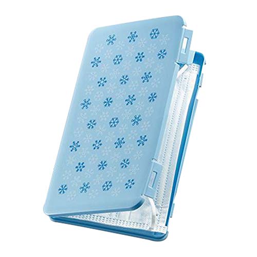 Cimoto 2 Unids Caja de Almacenamiento de MáScaras Contenedor de MáScaras Faciales Desechables PortáTiles Organizador de Almacenamiento de MáScaras Desechables Seguras a Prueba de Polvo