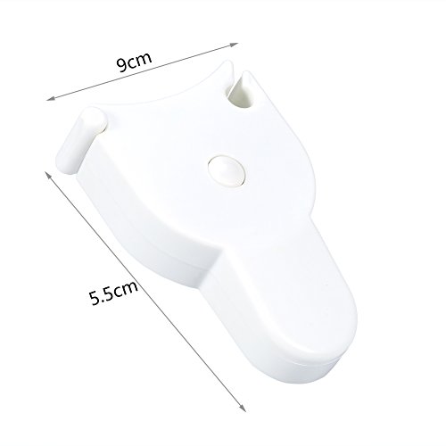 Cinta métrica para el cuerpo, belleza en forma de Y Belleza Pérdida de peso saludable Regla de medición Cinta métrica de aptitud retráctil