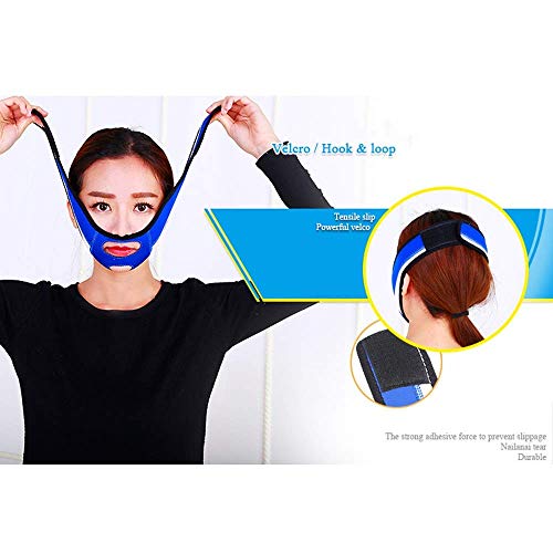 Cinturón de Estiramiento Facial: los Vendajes de Estiramiento Facial mejoran poderosamente la Herramienta de corrección Facial de Doble maxilar, el artefacto de la Cara en Forma de V en la Cara, el l