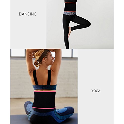 Cinturón de la cintura, Cinturón de adelgazamiento ajustable de alta calidad Acelera la pérdida de peso y la tonificación Ab, Cinturón de la cintura para adelgazar entrenador, Cinturón de reducción deportiva para hombres y mujeres