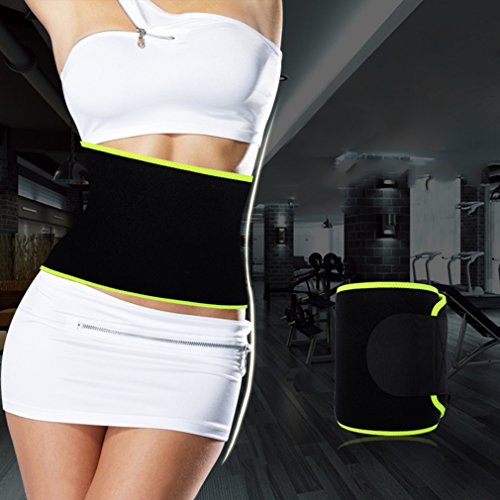 Cinturón de la cintura, Cinturón de adelgazamiento ajustable de alta calidad Acelera la pérdida de peso y la tonificación Ab, Cinturón de la cintura para adelgazar entrenador, Cinturón de reducción deportiva para hombres y mujeres