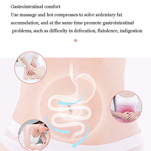 Cinturón De La Máquina De Adelgazamiento De Culturismo Masaje De Vibración Ajustable con Calorías Suaves 4 Modos De Masaje Quemador De Grasa Abdominal para Promover La Digestión