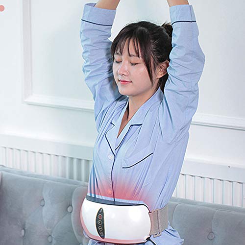 Cinturón De La Máquina De Adelgazamiento De Culturismo Masaje De Vibración Ajustable con Calorías Suaves 4 Modos De Masaje Quemador De Grasa Abdominal para Promover La Digestión