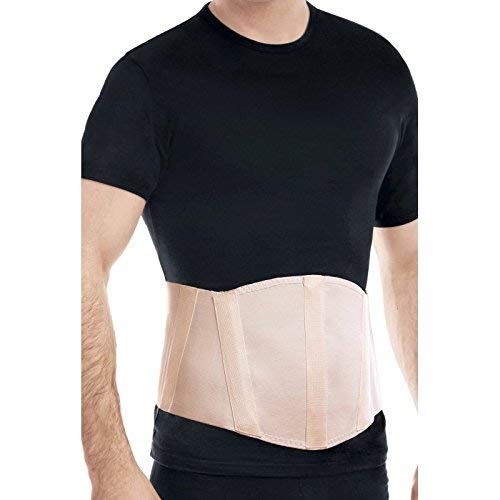 Cinturón ergonómico para hernia umbilical (nuevo modelo); faja de sujeción abdominal X-Small Beige