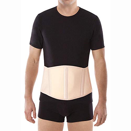 Cinturón ergonómico para hernia umbilical (nuevo modelo); faja de sujeción abdominal X-Small Beige