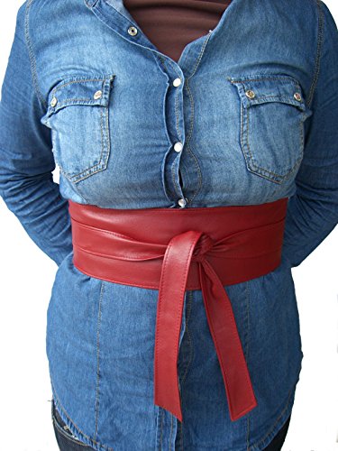 Cinturón Fajín mujer en piel autentica