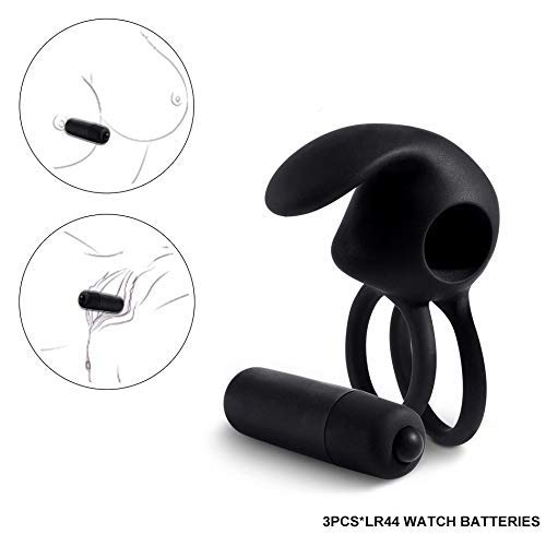 Círculo de relajación de motor potente de alta velocidad con collar electrónico negro - Kits perfectos