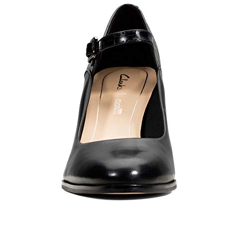 Clarks Kaylin Alba, Zapatos de tacón. para Mujer, Negro Combi Black Combi Black, 39.5 EU