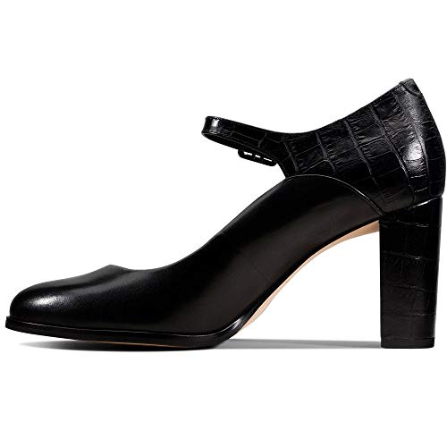 Clarks Kaylin Alba, Zapatos de tacón. para Mujer, Negro Combi Black Combi Black, 39.5 EU