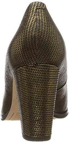 Clarks Kaylin Cara, Zapatos de Tacón para Mujer, Plateado (Bronze Metallic Bronze Metallic), 40 EU