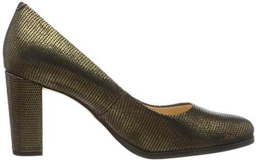 Clarks Kaylin Cara, Zapatos de Tacón para Mujer, Plateado (Bronze Metallic Bronze Metallic), 40 EU