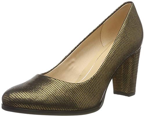 Clarks Kaylin Cara, Zapatos de Tacón para Mujer, Plateado (Bronze Metallic Bronze Metallic), 40 EU